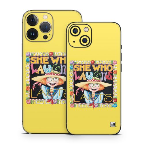 She Who Laughs iPhone 13 Skin