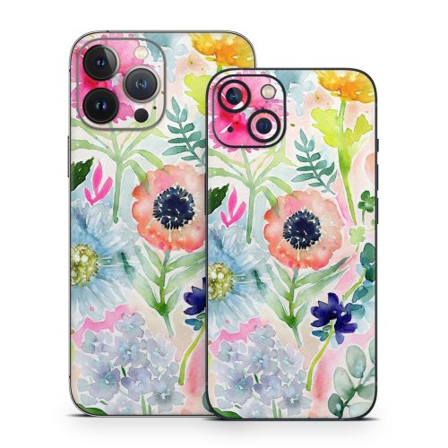 Loose Flowers iPhone 13 Series Skin