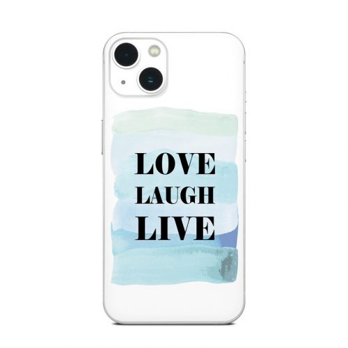 Love Laugh Live iPhone 13 Series Skin