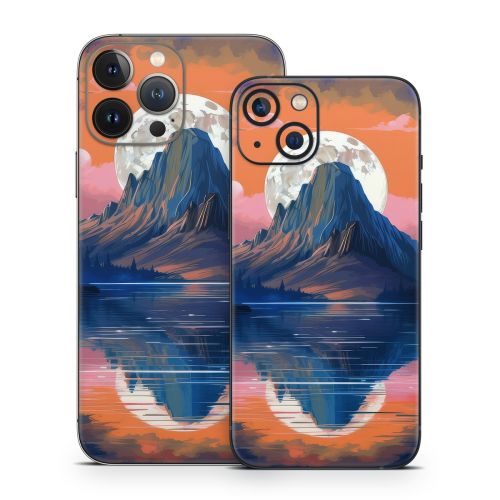 Mountain Moonrise iPhone 13 Series Skin