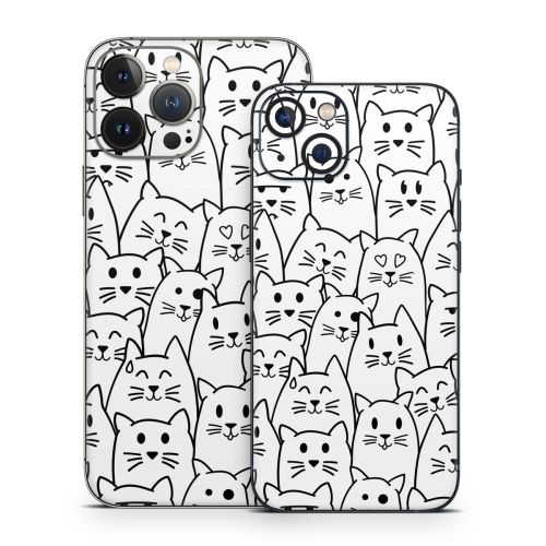 Moody Cats iPhone 13 Series Skin