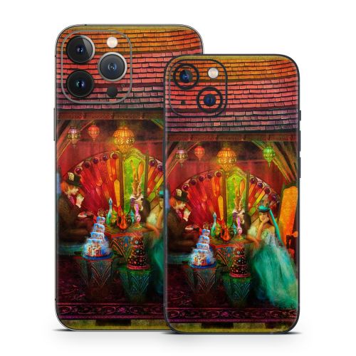 A Mad Tea Party iPhone 13 Series Skin