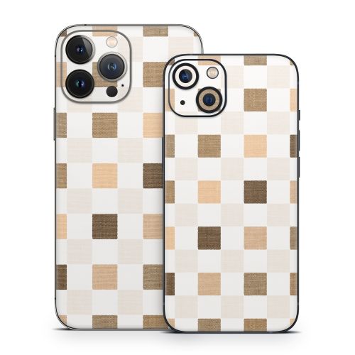 Neutral Checker iPhone 13 Series Skin