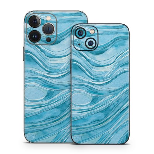 Ocean Blue iPhone 13 Series Skin