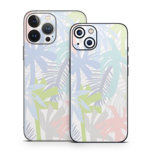 Pastel Palms iPhone 13 Series Skin