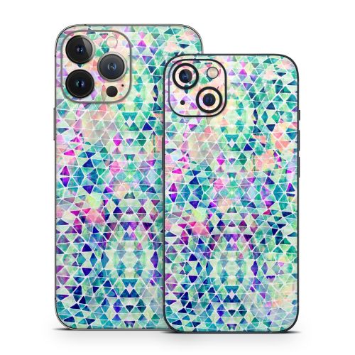 Pastel Triangle iPhone 13 Series Skin