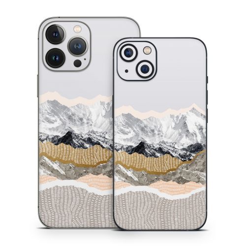 Pastel Mountains iPhone 13 Series Skin