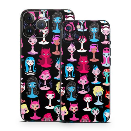 Punky Goth Dollies iPhone 13 Series Skin