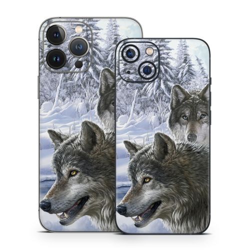 Snow Wolves iPhone 13 Series Skin