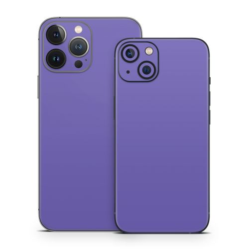 Solid State Purple iPhone 13 Series Skin