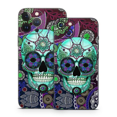 Sugar Skull Sombrero iPhone 13 Series Skin
