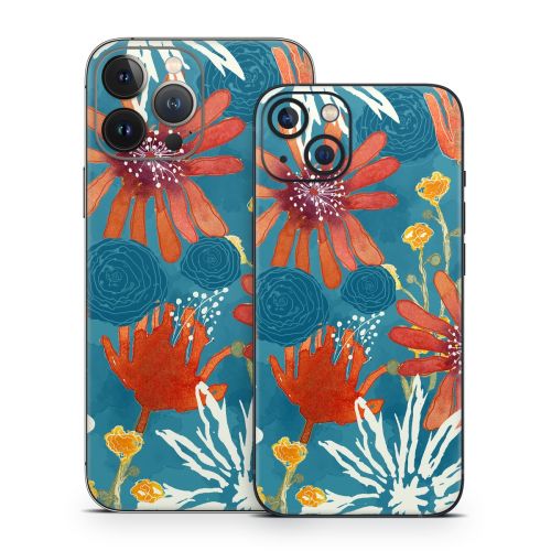 Sunbaked Blooms iPhone 13 Series Skin