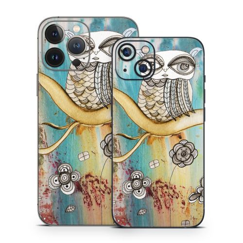 Surreal Owl iPhone 13 Series Skin