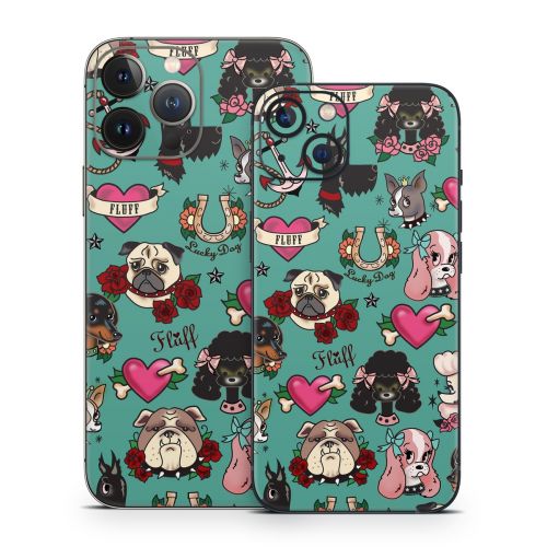Tattoo Dogs iPhone 13 Series Skin
