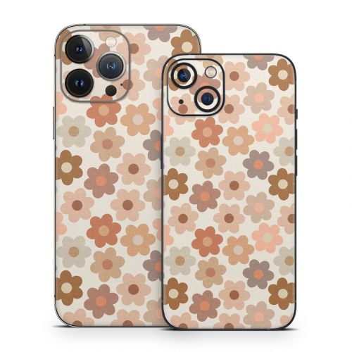 Terracotta Daisies iPhone 13 Series Skin