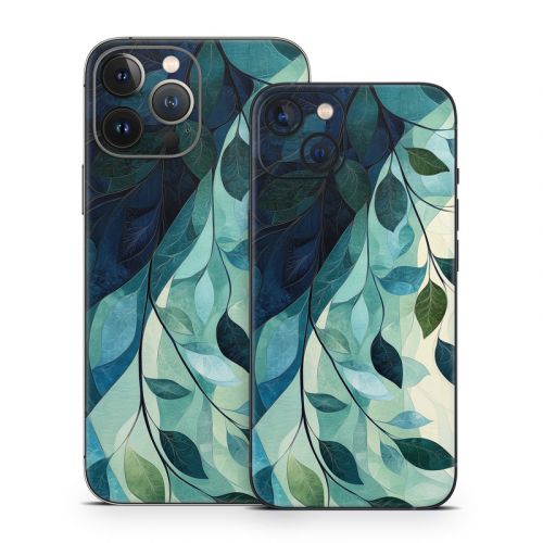 Teal and Indigo iPhone 13 Series Skin