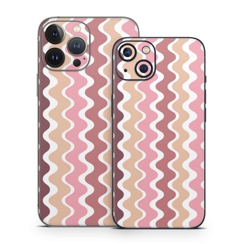 Pink Waves iPhone 13 Series Skin