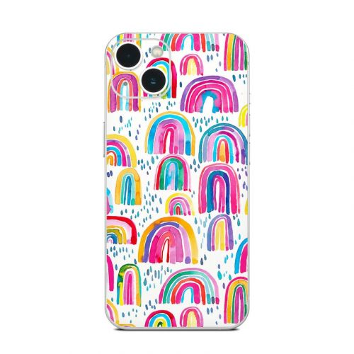 Watercolor Rainbows iPhone 13 Series Skin