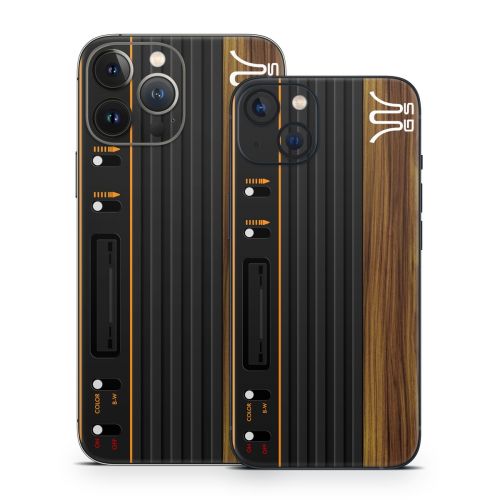 Wooden Gaming System iPhone 13 Series Skin