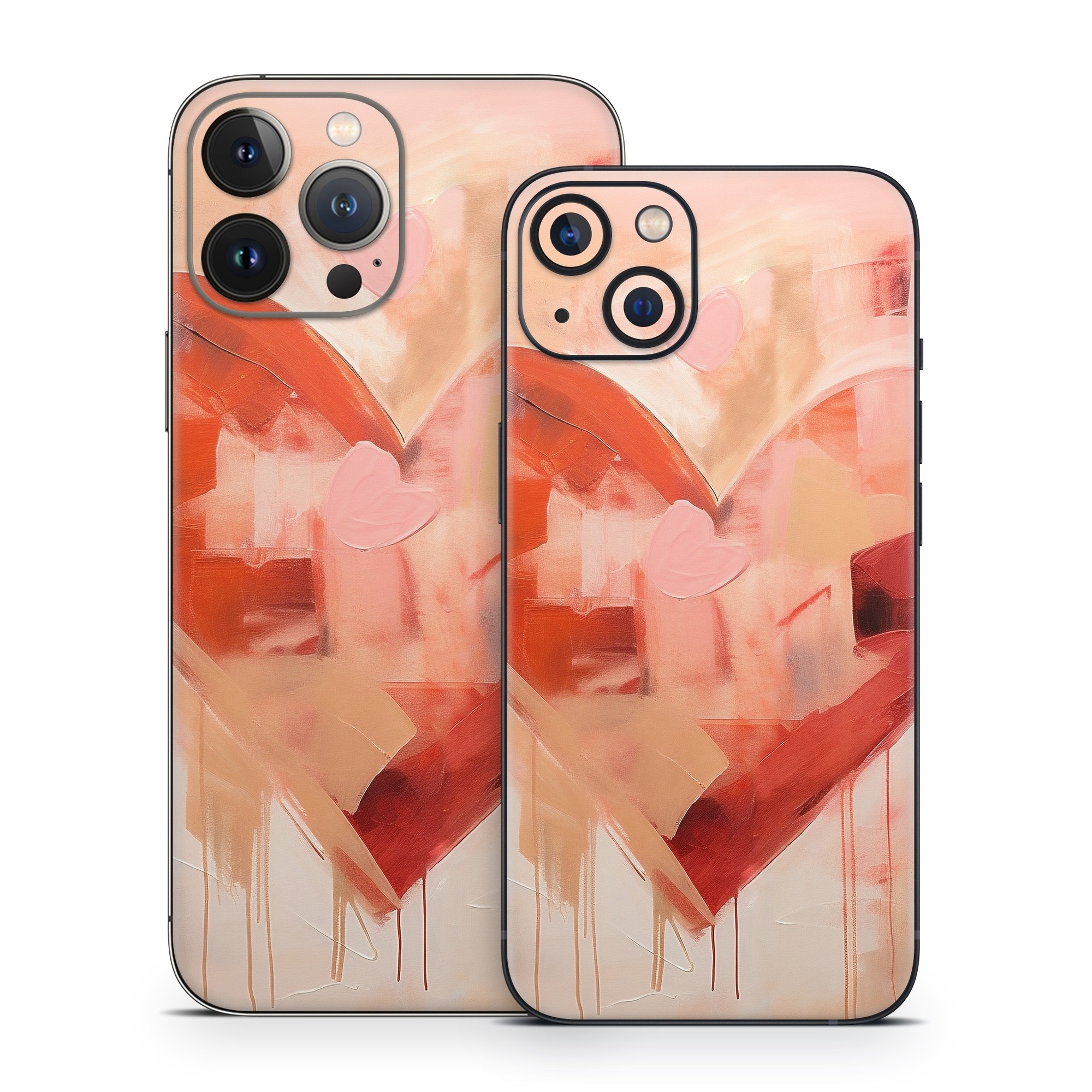 iPhone 13 Series Skin design of Paint, Art paint, Orange, Art, Font, Red, Painting, Tints and shades, Creative arts, Petal, with red, yellow, orange, pink, black, white colors