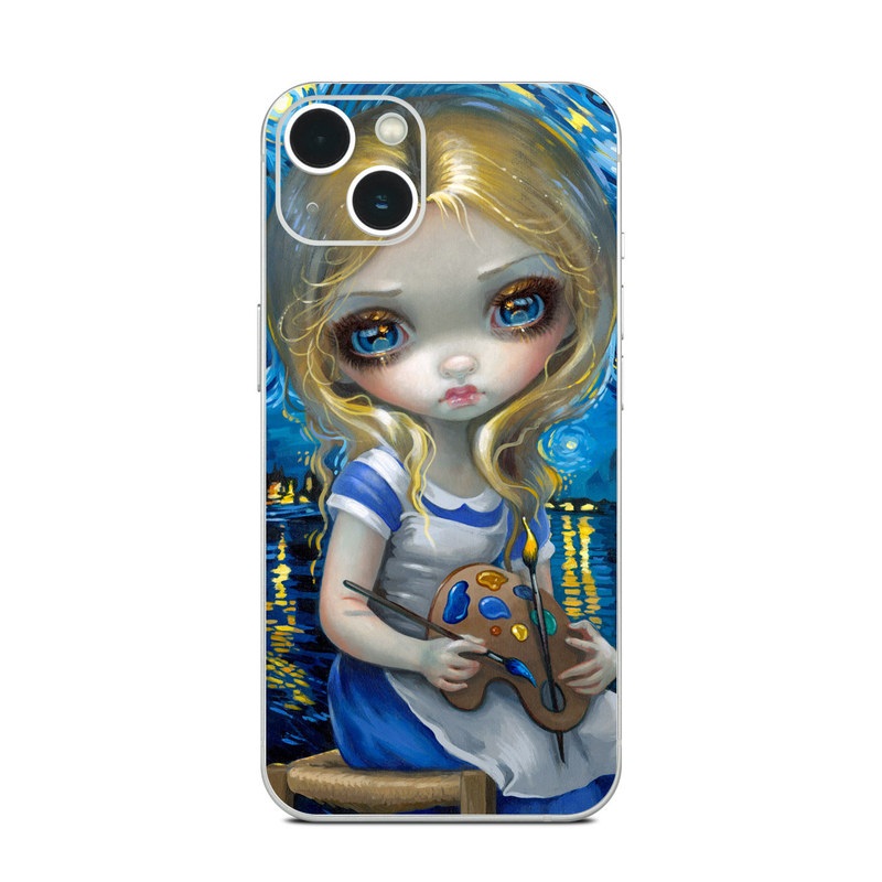 iPhone 13 Series Skin design of Blue, Illustration, Cg artwork, Doll, Art, Acrylic paint, Painting, Toy, Fictional character, Visual arts, with blue, yellow, white, brown, red colors