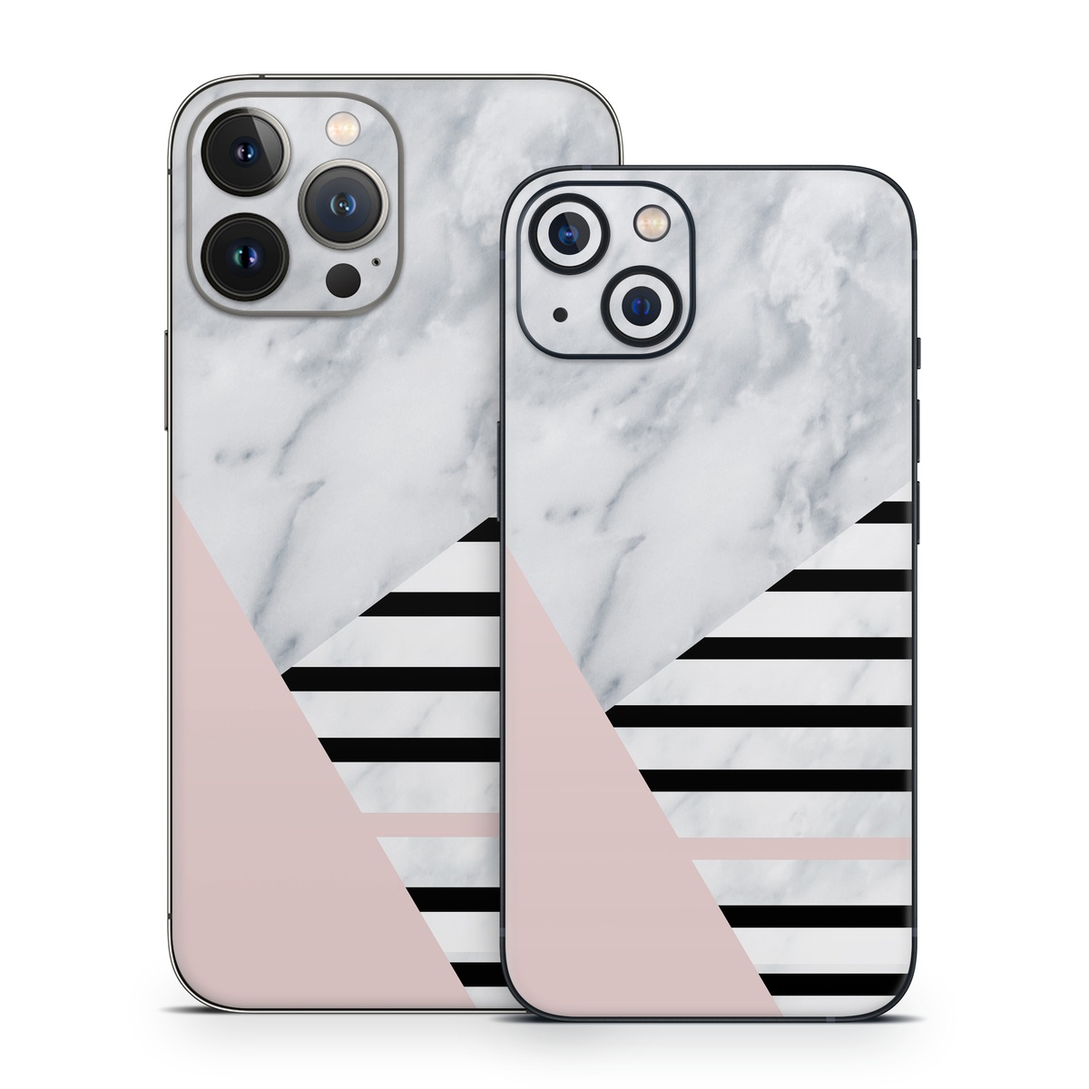 iPhone 13 Series Skin design of White, Line, Architecture, Stairs, Parallel, with gray, black, white, pink colors