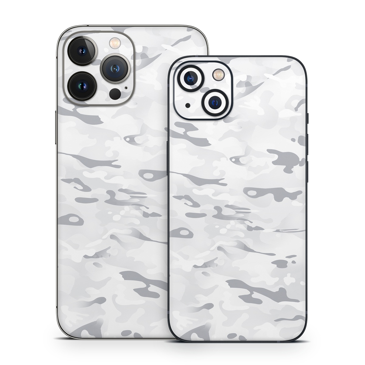 iPhone 13 Series Skin design of Vertebrate, Mammal, Grey, Pattern, Monochrome, Art, Monochrome photography, Rock, Font, Winter, with white, gray colors