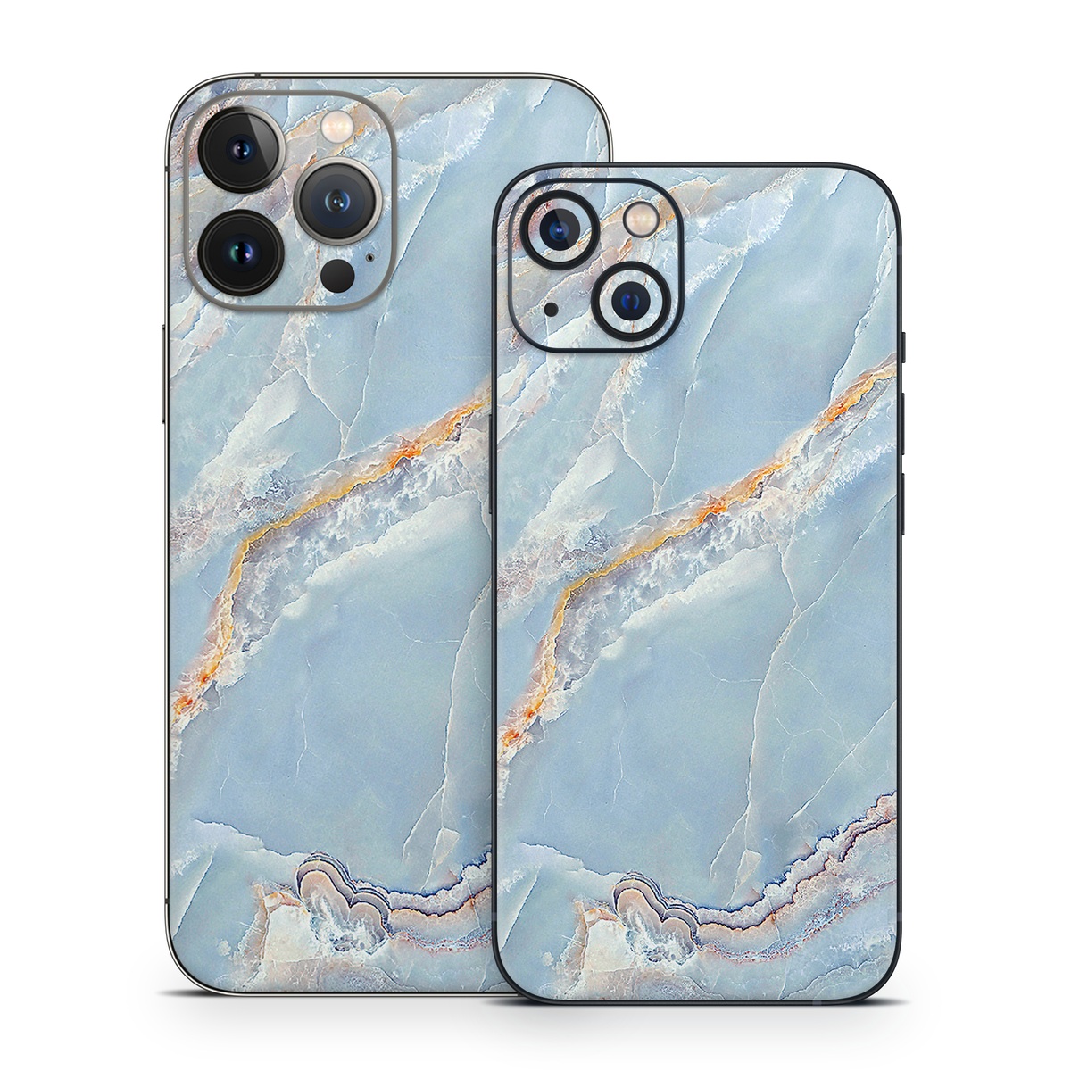 iPhone 13 Series Skin design of Blue, Azure, Aqua, Onyx, with blue, red, orange, white colors
