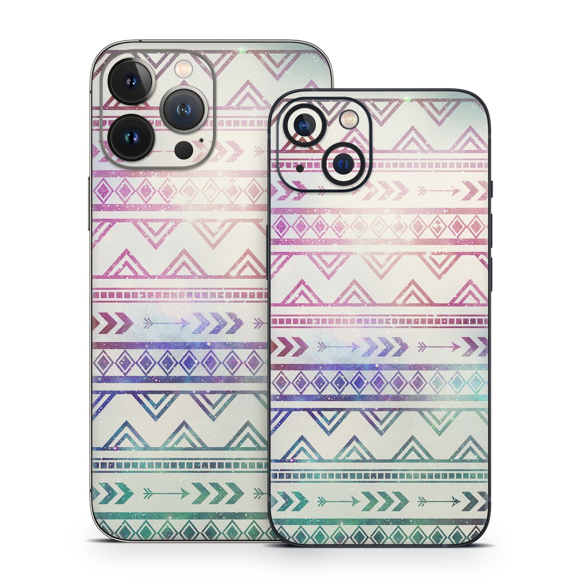 iPhone 13 Series Skin design of Pattern, Line, Teal, Design, Textile, with gray, pink, yellow, blue, black, purple colors