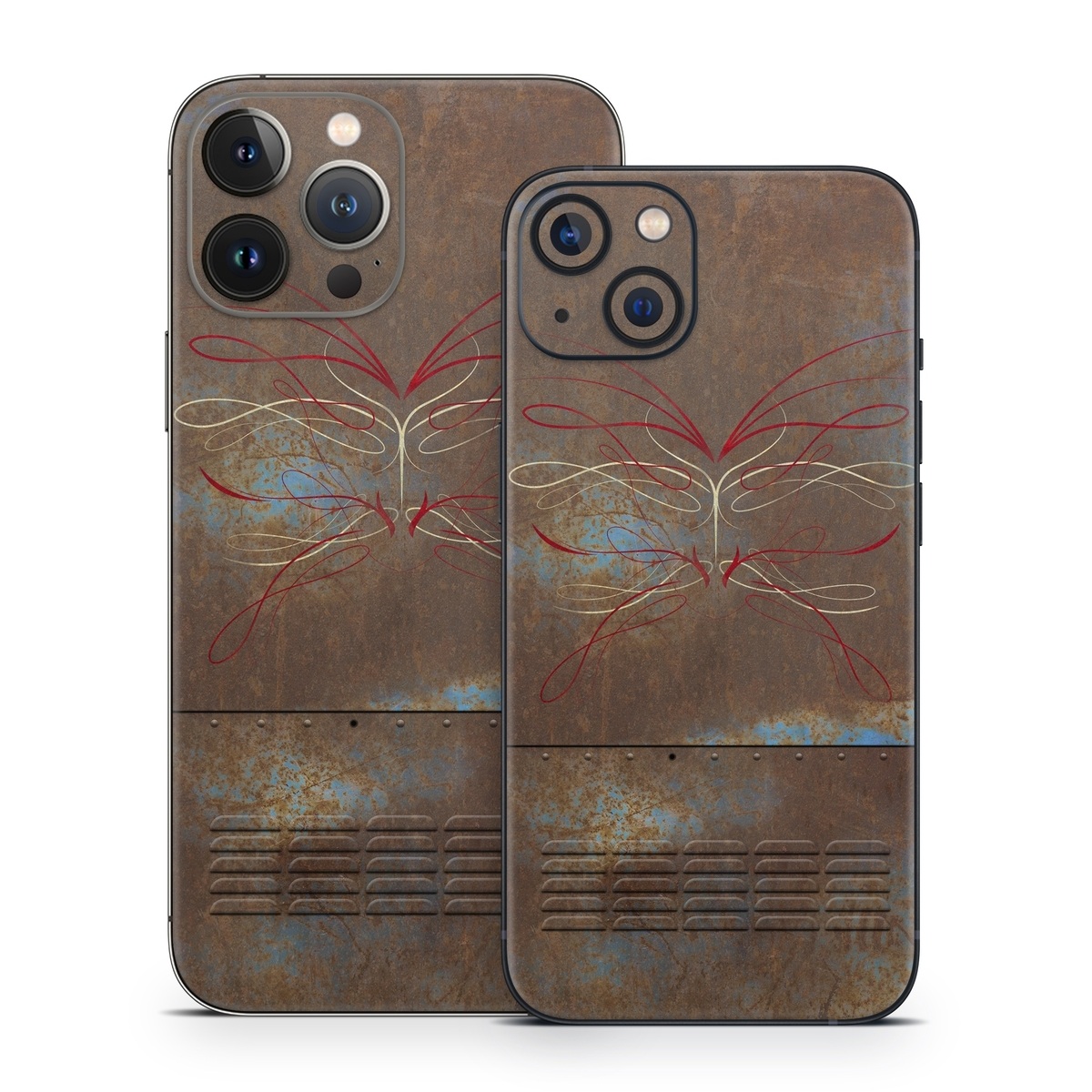 iPhone 13 Series Skin design of Line, Visual arts, Symmetry, Concrete, Tints and shades, Painting, Art, with blue, red, yellow, brown, black colors