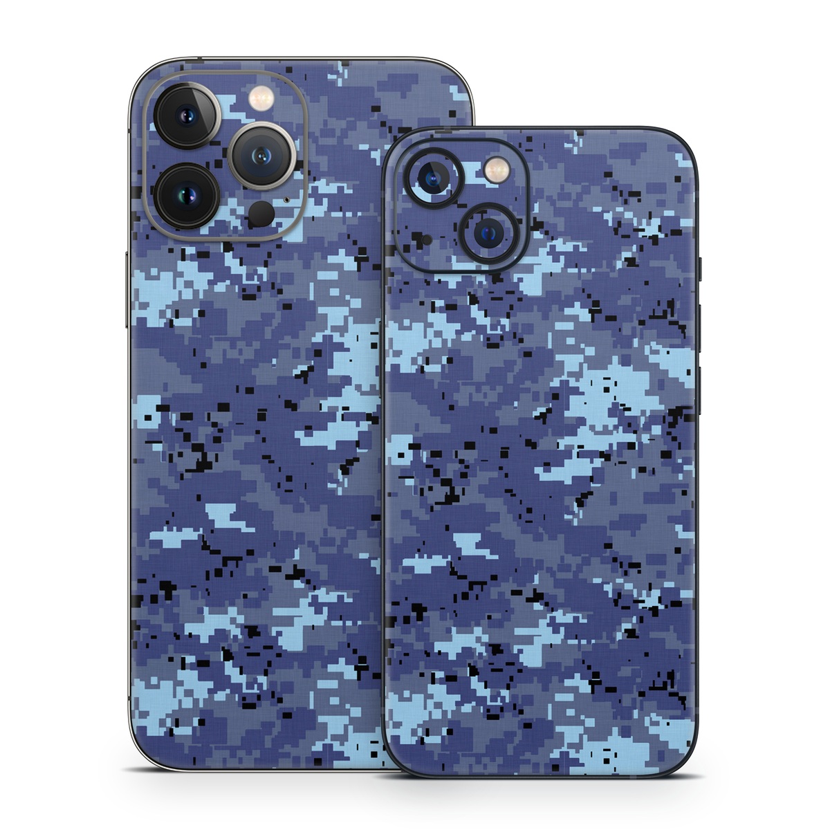 iPhone 13 Series Skin design of Blue, Purple, Pattern, Lavender, Violet, Design, with blue, gray, black colors