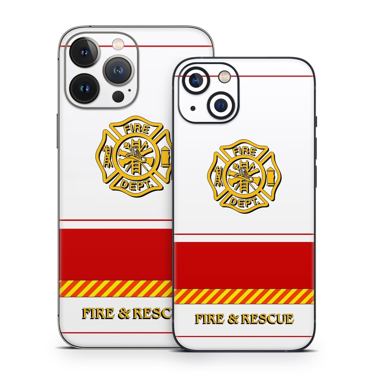 iPhone 13 Series Skin design of Military rank, Flag, with white, red, yellow colors
