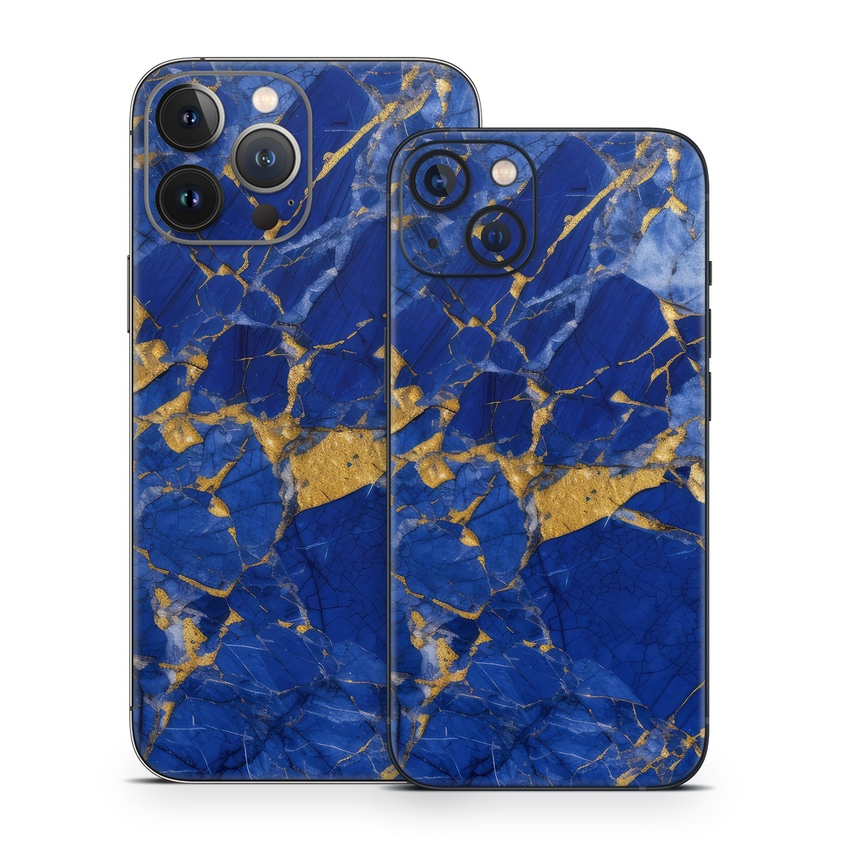 iPhone 13 Series Skin design of Liquid, Blue, Azure, Fluid, Pattern, Electric blue, Tints and shades, Transparent material, Water, Symmetry, with blue, yellow, brown, orange colors