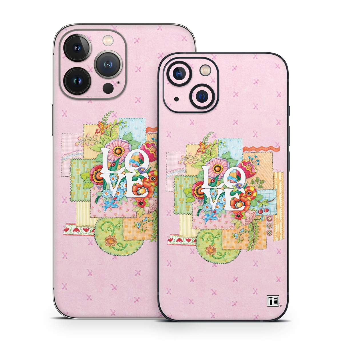 iPhone 13 Series Skin design of Illustration, Graphics, Art, with pink, blue, white, orange, yellow, green, red colors