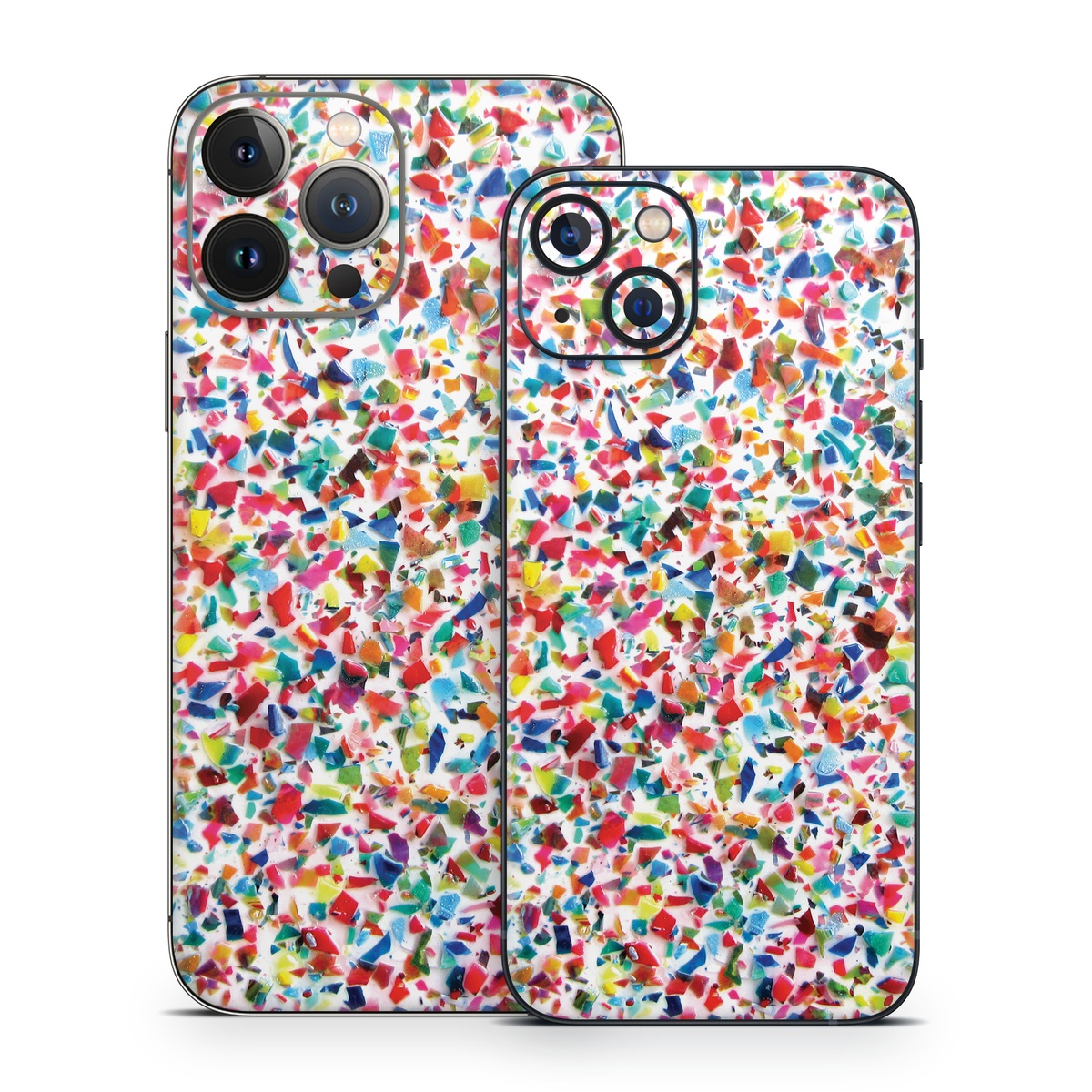 iPhone 13 Series Skin design of Pattern, Wrapping paper, with red, orange, pink, blue, green, yellow colors