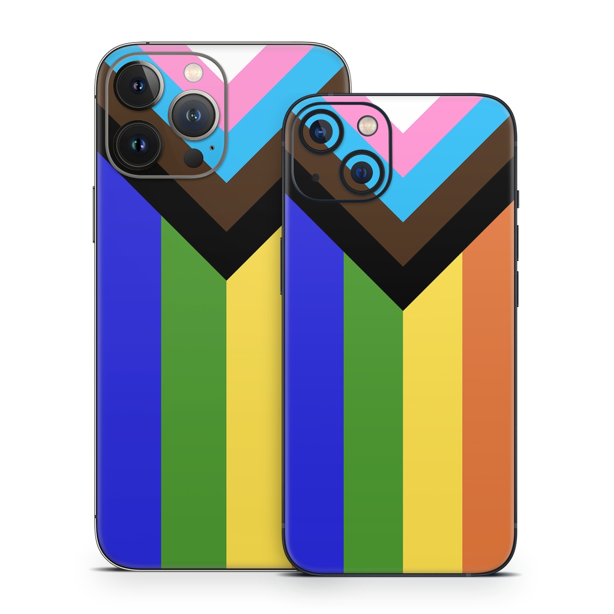 iPhone 13 Series Skin design of Blue, Orange, Red, Green, Yellow, Violet, Text, Line, Graphic design, Colorfulness, with black, white, brown, pink, blue, purple, green, yellow, orange colors