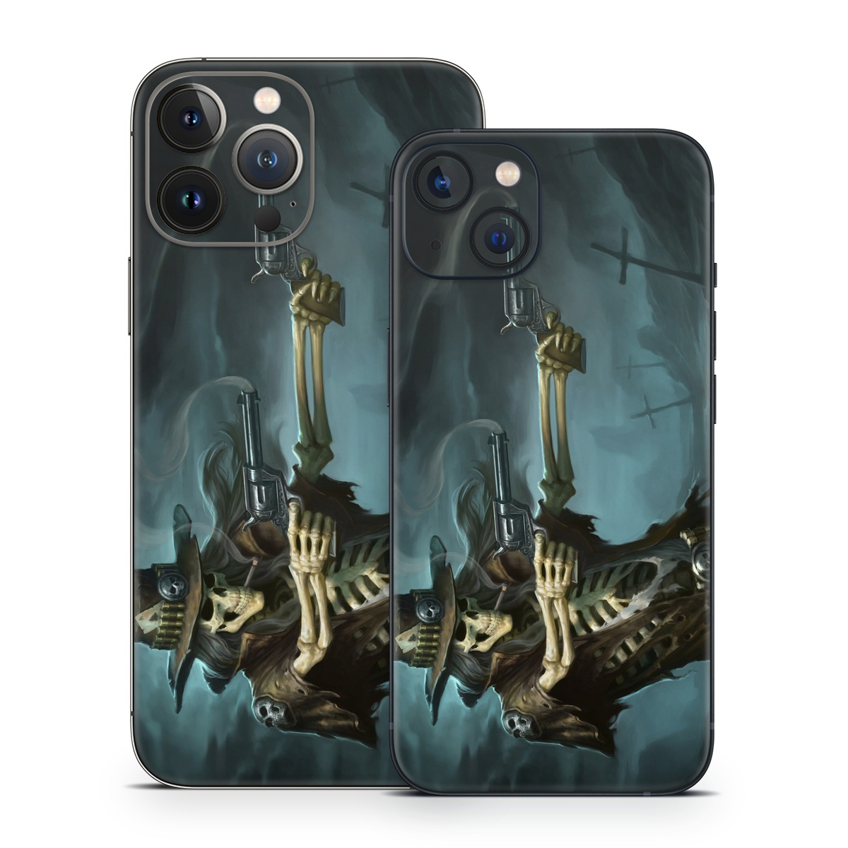 iPhone 13 Series Skin design of Cg artwork, Action-adventure game, Darkness, Illustration, Games, Adventure game, Pc game, Woman warrior, Digital compositing, Fictional character, with black, white, blue, gray colors