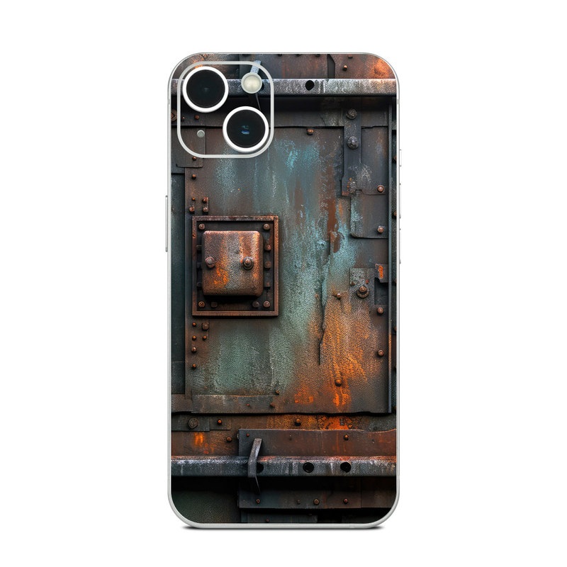 iPhone 13 Series Skin design of Wood, Train, Wheel, Motor vehicle, Mode of transport, Rolling, Automotive lighting, Rolling stock, freight car, Gas, with black, brown, gray, white, orange colors