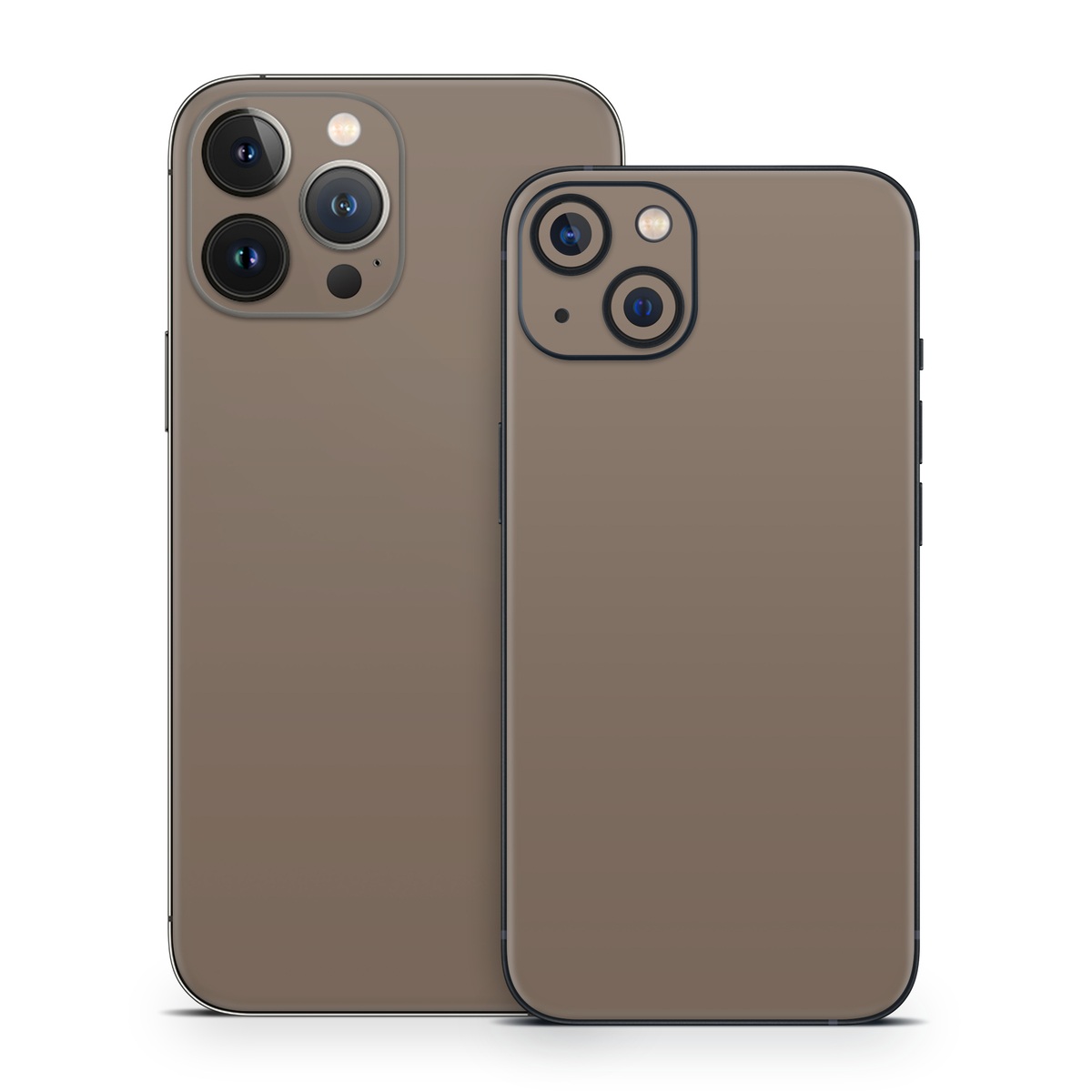 iPhone 13 Series Skin design of Brown, Text, Beige, Material property, Font, with brown colors