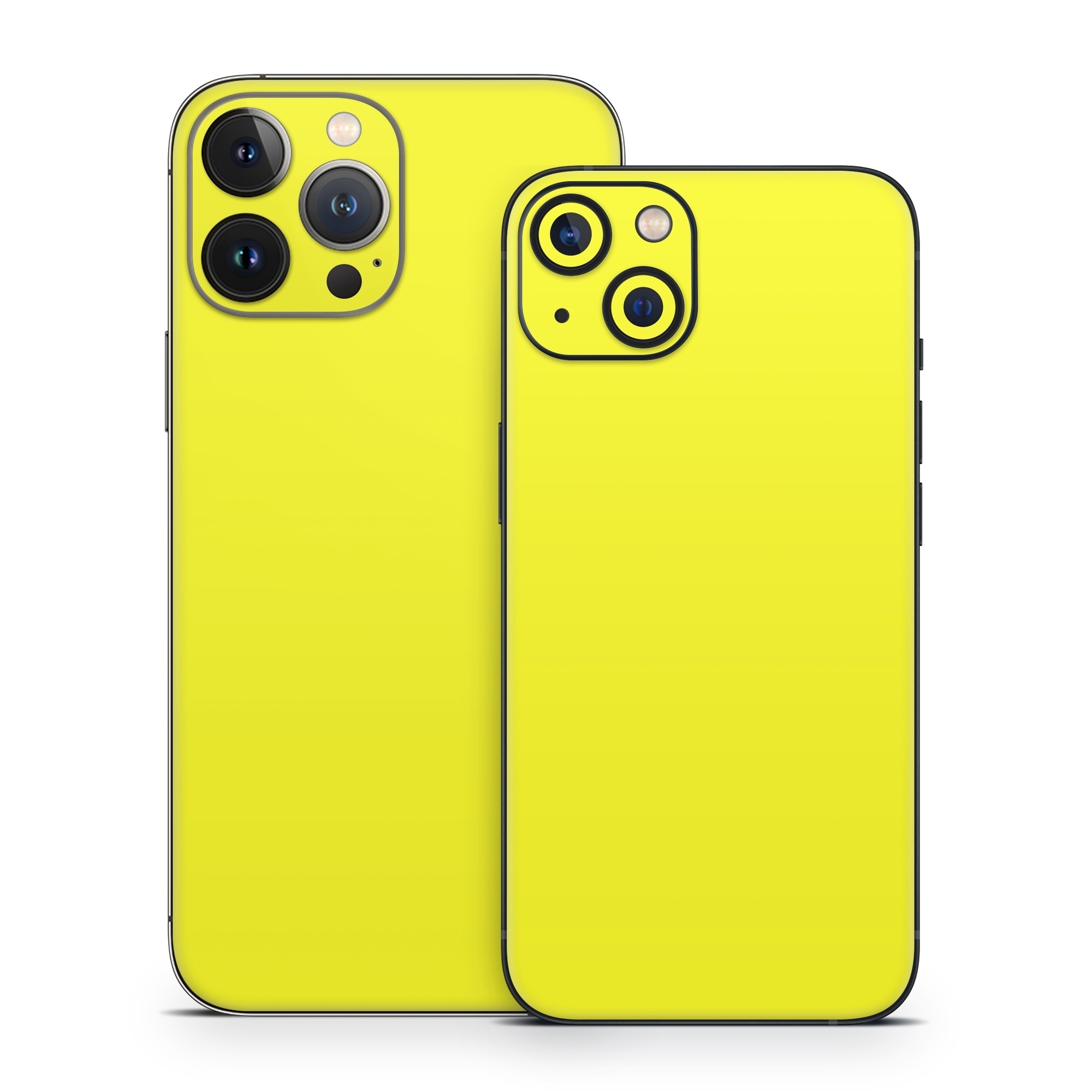 iPhone 13 Series Skin design of Yellow, Font, Electric blue, Peach, Pattern, Magenta, with yellow colors