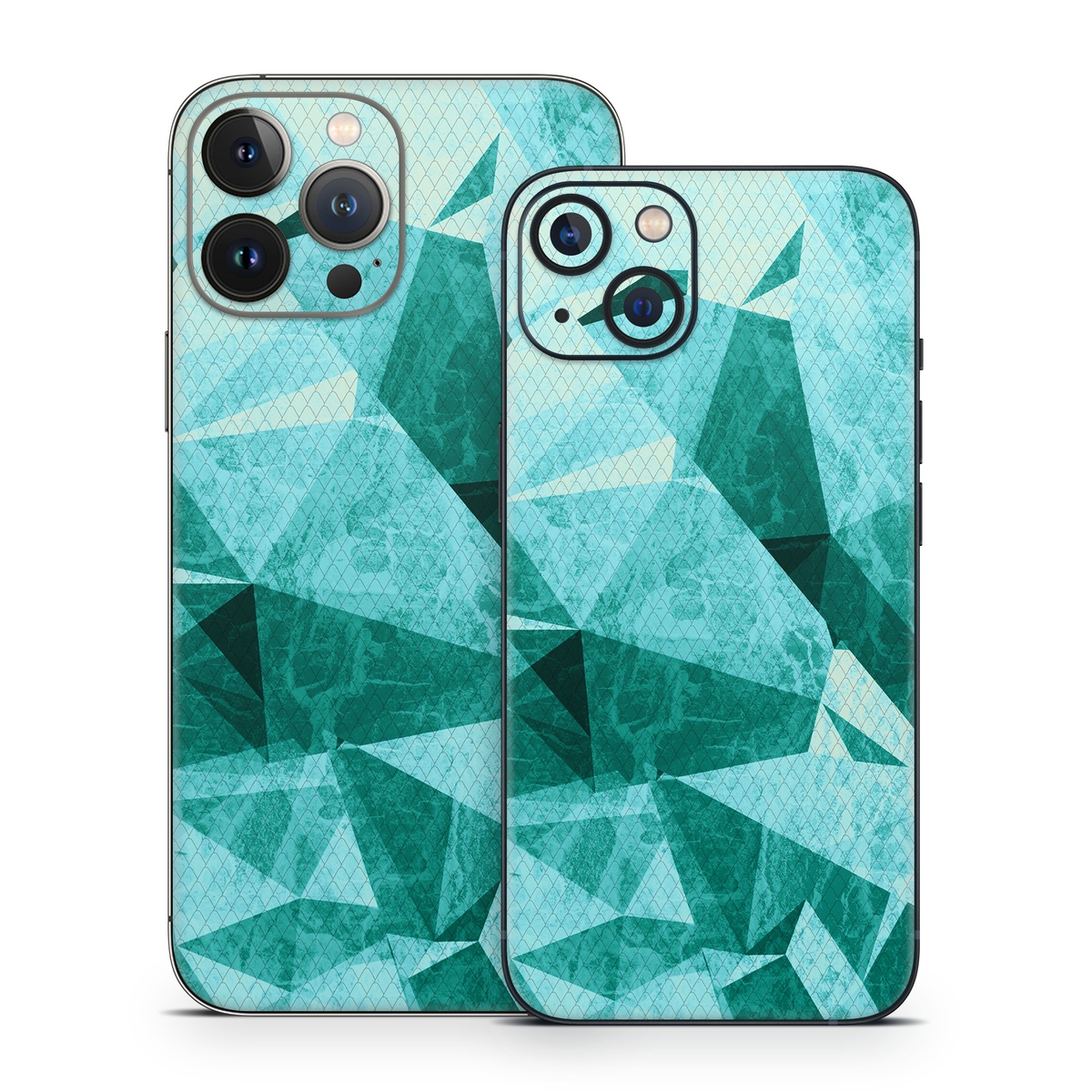 iPhone 13 Series Skin design of Aqua, Blue, Pattern, Turquoise, Illustration, Teal, Design, Line, Graphic design, with blue colors