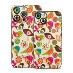 Bird Flowers iPhone 14 Series Skin