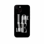 Black Love iPhone 14 Series Skin