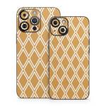Orange Checks iPhone 14 Series Skin