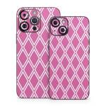 Pink Checks iPhone 14 Series Skin