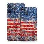 Cobweb Flag iPhone 14 Series Skin