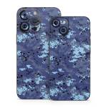 Digital Sky Camo iPhone 14 Series Skin