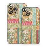 Ikat Floral iPhone 14 Series Skin