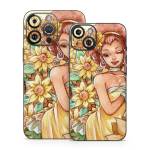 Lady Sunflower iPhone 14 Series Skin