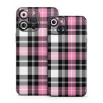 Pink Plaid iPhone 14 Series Skin